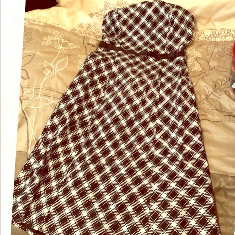 Vintage strapless pinup